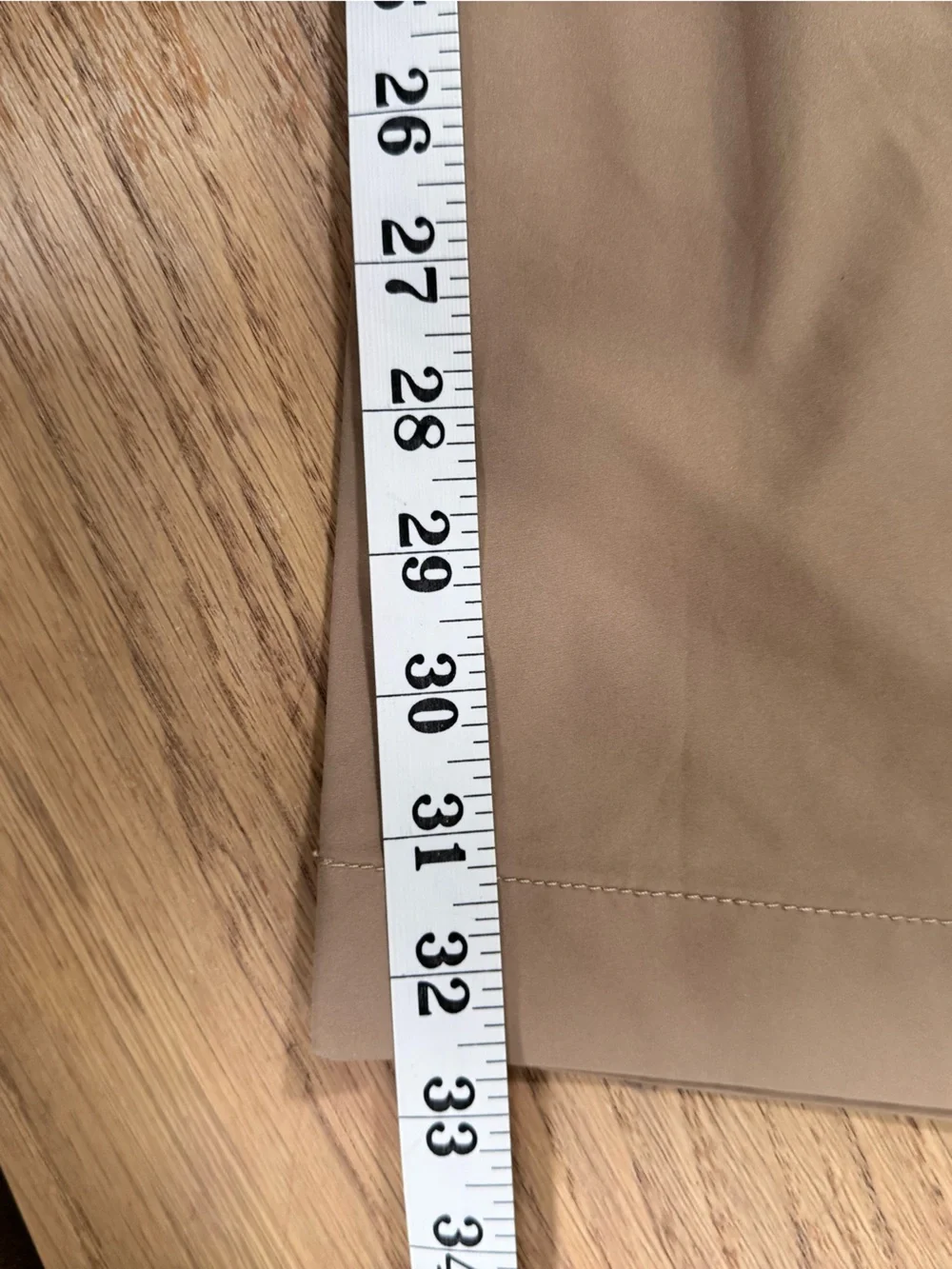 NWT J.Crew Flex Tech Pants Khaki brown slim fit size 34 X 34